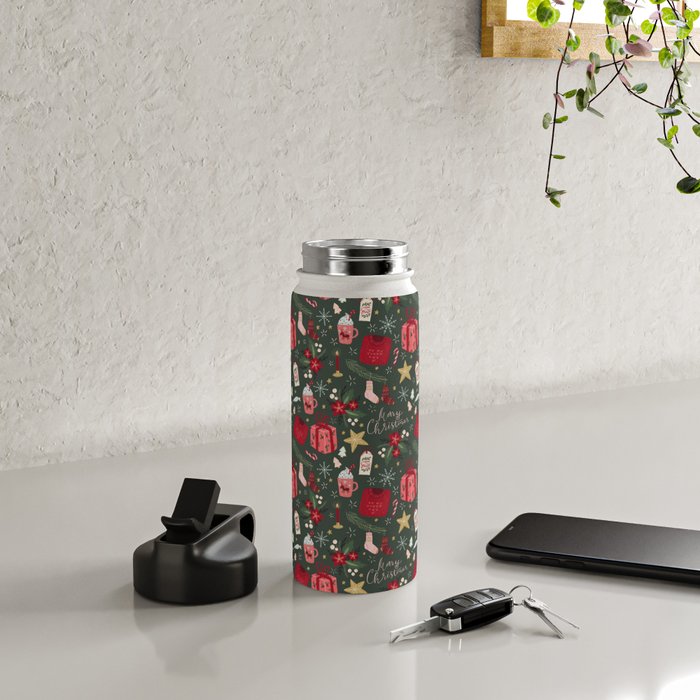 Merry Christmas Water Bottle Gallery Image 4