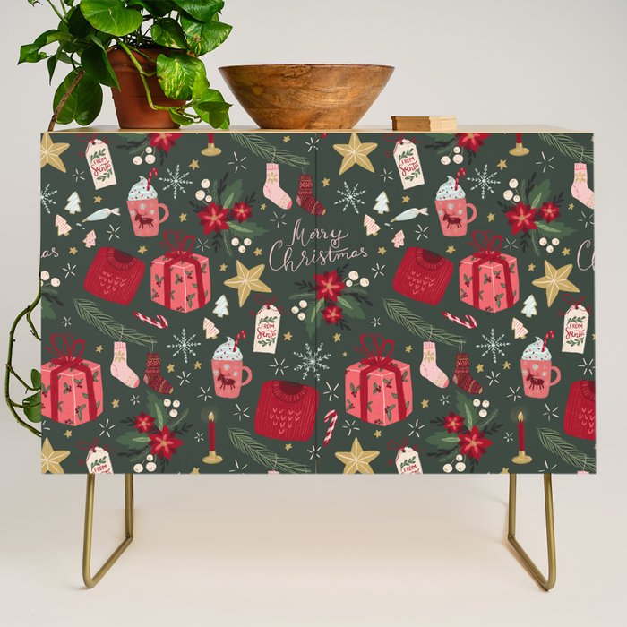 Merry Christmas Credenza Gallery Image 1