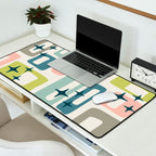 Mid Century Modern Abstract Pattern 236 Mid Mod Googie Desk Mat Gallery Image 2