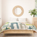 Mid Century Modern Abstract Pattern 236 Mid Mod Googie Duvet Cover Gallery Image 3