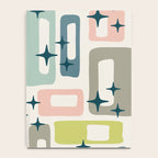 Mid Century Modern Abstract Pattern 236 Mid Mod Googie Notebook Gallery Image 4