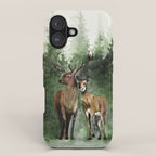 Deers in the Forest iPhone Case Gallery Image 1