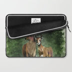 Deers in the Forest Laptop Sleeve Gallery Image 2