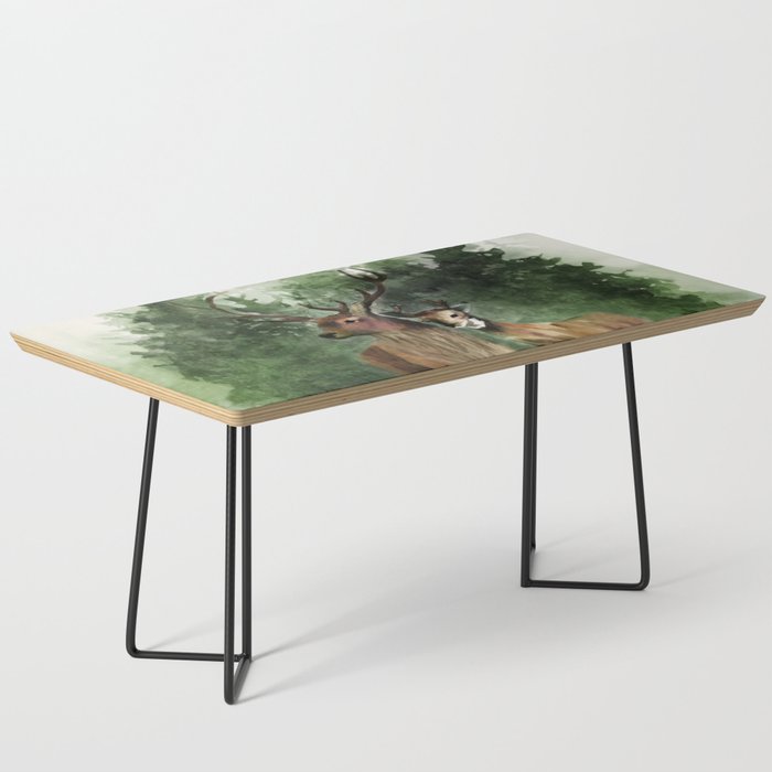 Deers in the Forest Coffee Table Gallery Image 1
