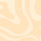 Modern Liquid Swirl Abstract Pattern in Pale Apricot Cream Coffee Mug Gallery Image 2