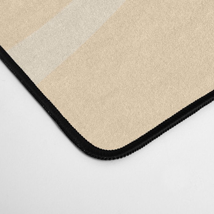 Modern Liquid Swirl Abstract Pattern in Pale Apricot Cream Desk Mat Gallery Image 4