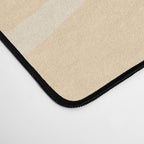 Modern Liquid Swirl Abstract Pattern in Pale Apricot Cream Desk Mat Gallery Image 4