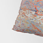 Blue Field Sultanabad Antique Persian Pillow Sham Gallery Image 4
