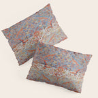 Blue Field Sultanabad Antique Persian Pillow Sham Gallery Image 3