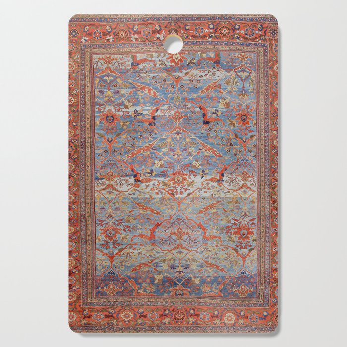 Blue Field Sultanabad Antique Persian Cutting Board Gallery Image 1