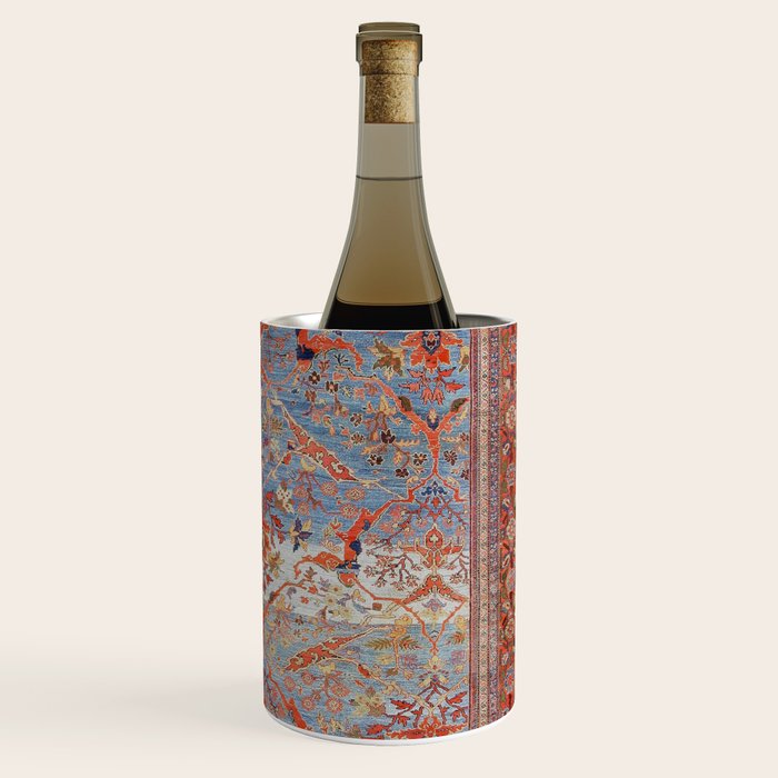 Blue Field Sultanabad Antique Persian Wine Chiller Gallery Image 3