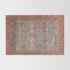 Blue Field Sultanabad Antique Persian Rug Gallery Image 2