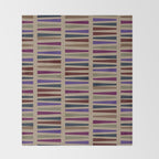 Geometric Fall Hues Throw Blanket Gallery Image 2