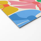 RainBows - Bright Multi Retro Rainbow Bows Welcome Mat Gallery Image 2