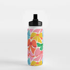 RainBows - Bright Multi Retro Rainbow Bows Water Bottle Gallery Image 2