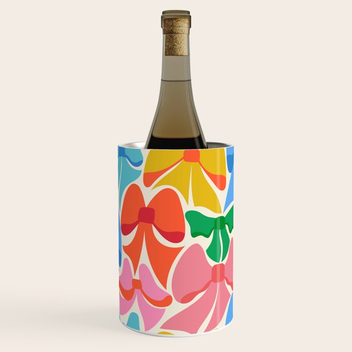 RainBows - Bright Multi Retro Rainbow Bows Wine Chiller Gallery Image 3