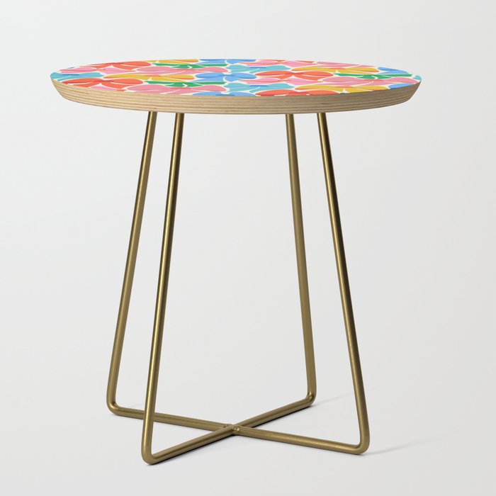 RainBows - Bright Multi Retro Rainbow Bows Side Table Gallery Image 1