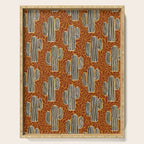 Sonora - Rust, gold, black and white Serving Tray Gallery Image 1