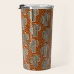 Sonora - Rust, gold, black and white Travel Mug Gallery Image 3