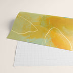 summer green abstract art Wrapping Paper Gallery Image 2