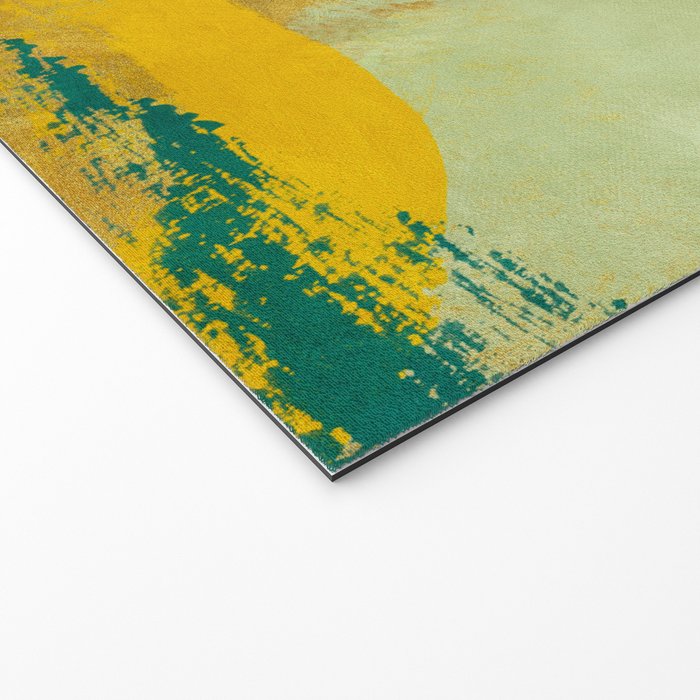 summer green abstract art Welcome Mat Gallery Image 2