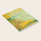 summer green abstract art Notebook Gallery Image 2