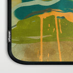summer green abstract art Laptop Sleeve Gallery Image 3