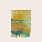 summer green abstract art Wall Hanging Gallery Image 1