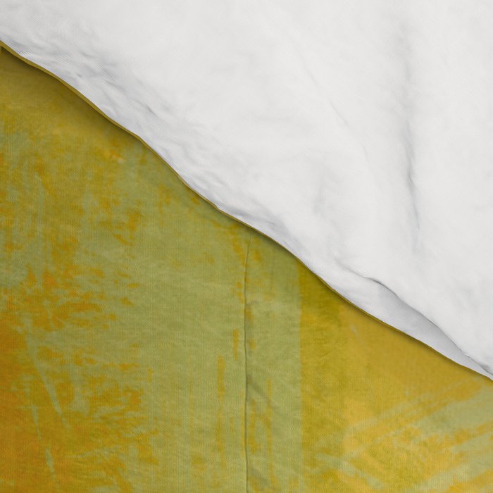 summer green abstract art Comforter Gallery Image 4