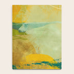summer green abstract art Notebook Gallery Image 4