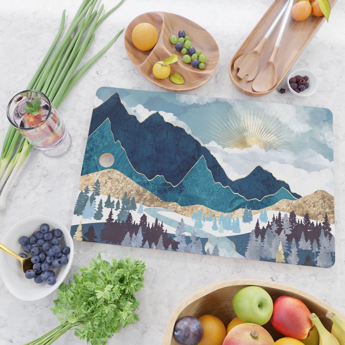 Valley Sunrise Cutting Board Gallery Image 2