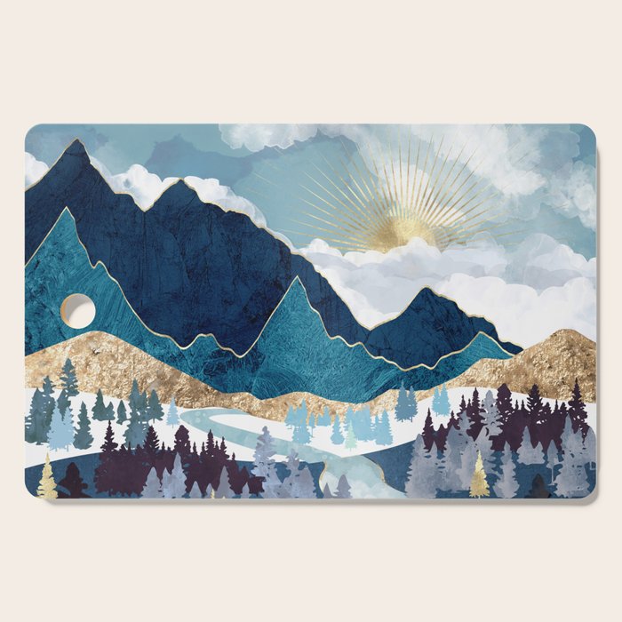Valley Sunrise Cutting Board Gallery Image 1