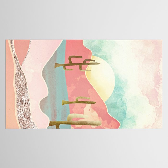 Desert Mountains Tablecloth Gallery Image 2