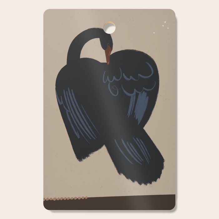  black swan Cutting Board Gallery Image 1