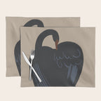  black swan Placemat Gallery Image 1