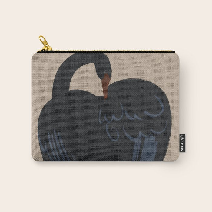  black swan Carry All Pouch Gallery Image 1