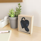  black swan Mini Art Print Gallery Image 2