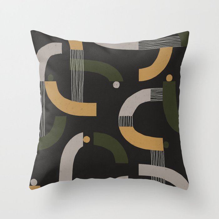 Curves Throw Pillow Gallery Image 1