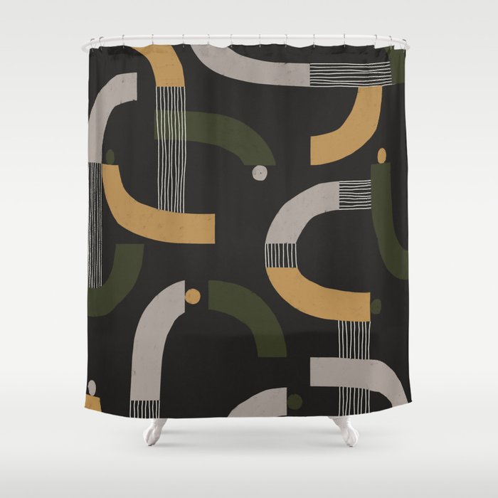 Curves Shower Curtain Gallery Image 1