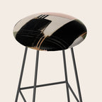 Soft Edge Abstraction 3 Stool Gallery Image 2