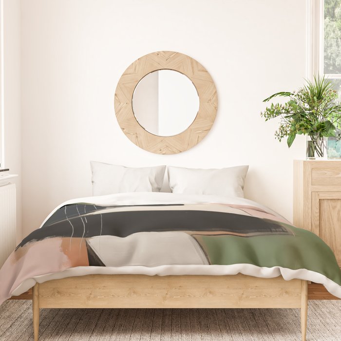 Soft Edge Abstraction 3 Duvet Cover Gallery Image 3