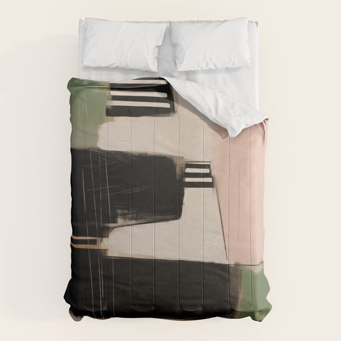Soft Edge Abstraction 3 Comforter Gallery Image 6