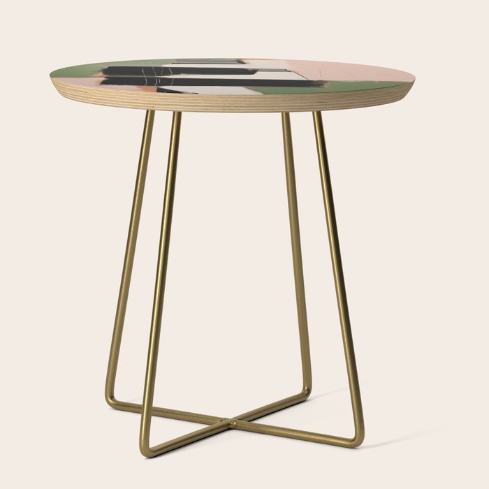 Soft Edge Abstraction 3 Side Table Gallery Image 1