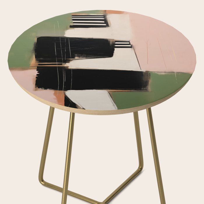 Soft Edge Abstraction 3 Side Table Gallery Image 2