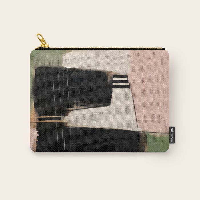 Soft Edge Abstraction 3 Carry All Pouch Gallery Image 1