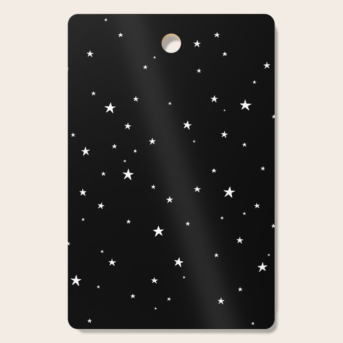 Tiny Stars Dark Cutting Board Gallery Image 1