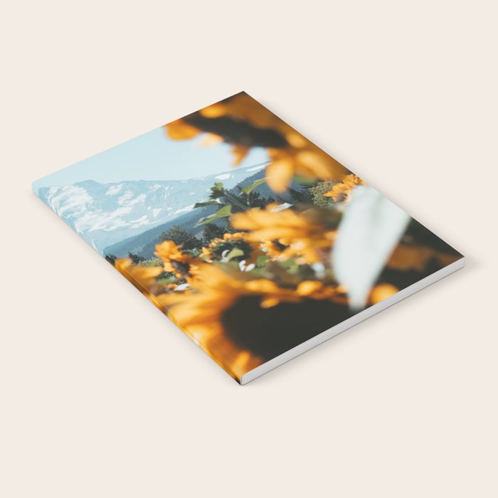 Mt. Hood Sunflower Field Notebook Gallery Image 2