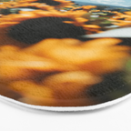 Mt. Hood Sunflower Field Bath Mat Gallery Image 3