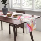 Groovy Party disco ball pink Table Runner Gallery Image 2
