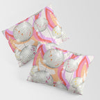 Groovy Party disco ball pink Pillow Sham Gallery Image 3